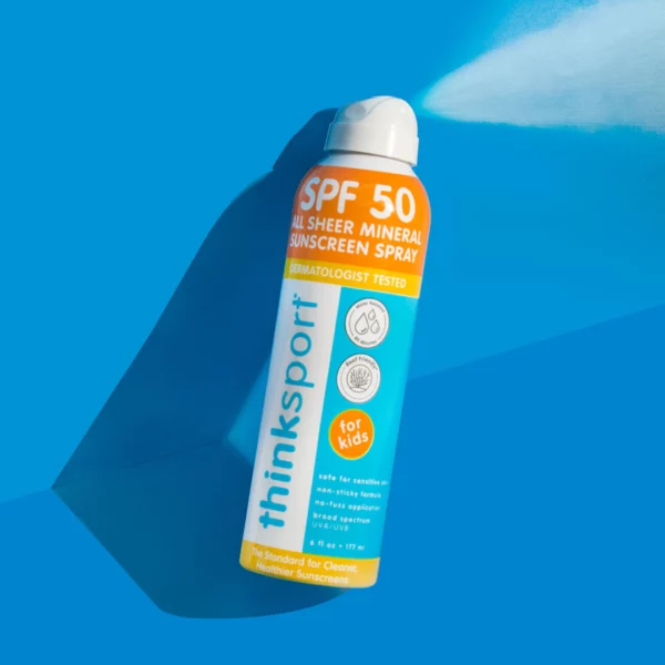 Thinksport Kid's All Sheer Mineral Sunscreen Spray SPF 50 from Gimme the Good Stuff 004