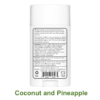 Thinksport Magnesium Deodorant Coconut and Pineapple Ingredients from Gimme the Good Stuff