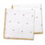 Two Sisters Organic Cotton Napkins - Dot Ochre Small from Gimme the Good Stuff