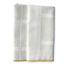 Two Sisters Organic Cotton Napkins Large - Ledger Ochre from Gimme the Good Stuff