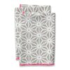 Two Sisters Organic Cotton Napkins Large - Star Pink from Gimme the Good Stuff