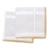 Two Sisters Organic Cotton Napkins - Ledger Ochre small from Gimme the Good Stuff