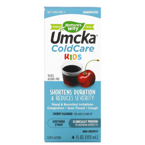 Umcka ColdCare Children’s Cherry Syrup : 4 oz from gimme the good stuff