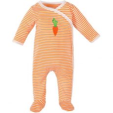 Under the Nile Carrot Organic Baby Footie from Gimme the Good Stuff