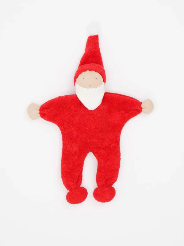 Under the Nile Organic Santa Baby Buddy Lovey Toy from Gimme the Good Stuff