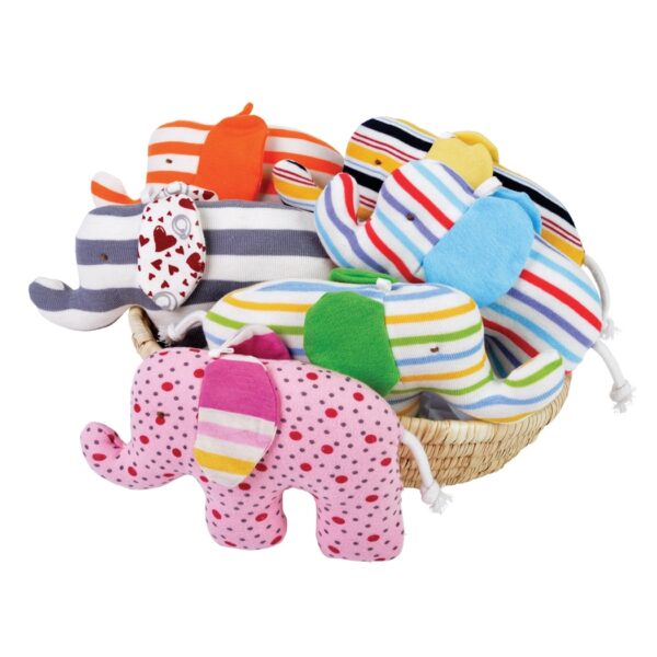 Under the Nile Scrappy Elephant Organic Cotton Toys from Gimme the Good Stuff