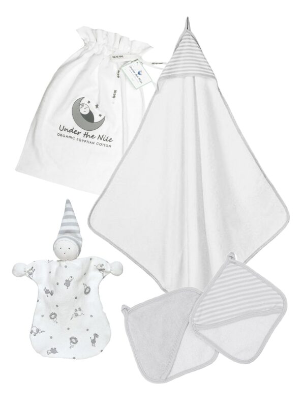 Under the Nile Spa Gift Bag Set grey from gimme the good stuff