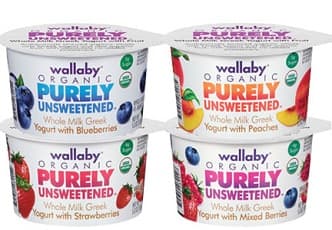 Wallaby Purely Unsweetened Yogurt from Gimme the Good Stuff
