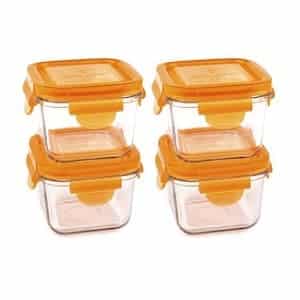 Wean Green Glass Snack Cubes