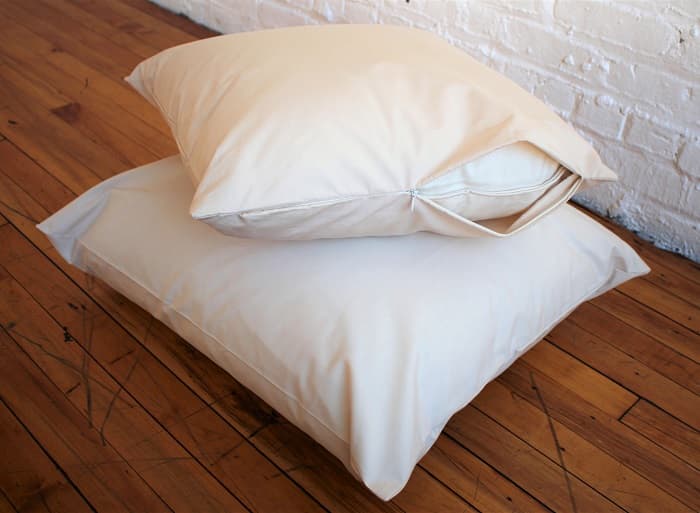 White Lotus Barrier Cloth Pillow Protector