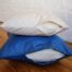 White Lotus Pillow Covers in Organic Cotton Twill Fabric from Gimme the Good Stuff