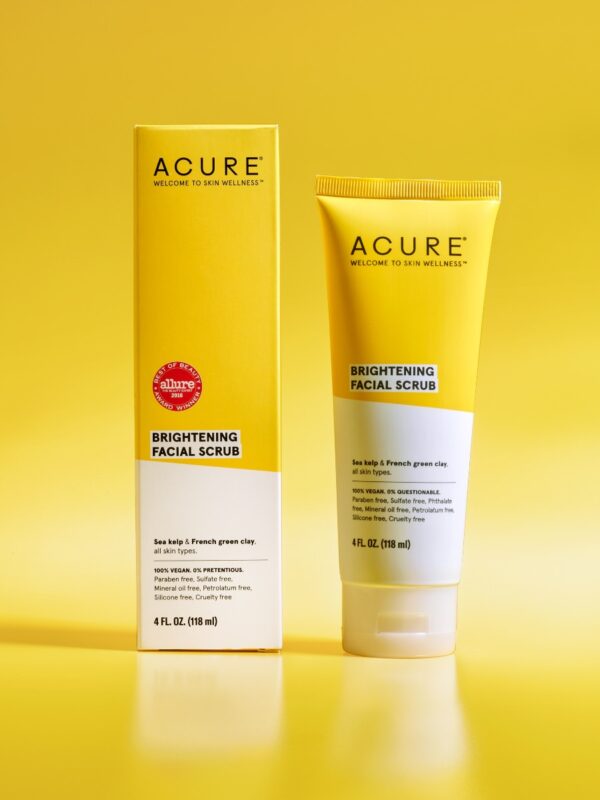 Acure Brilliantly Brightening Facial Scrub from Gimme the Good Stuff