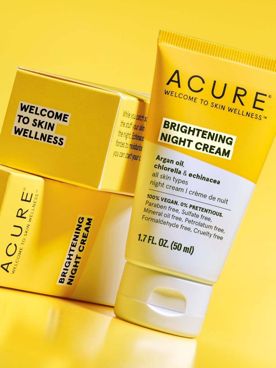 Acure Brilliantly Brightening Night Cream from Gimme the Good Stuff