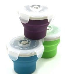 Eco Vessel Collapsible Silicone Snackers