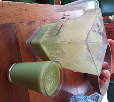 green smoothie finished Gimme the Good Stuff
