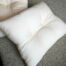 White Lotus Organic Cotton Contour Pillow from Gimme the Good Stuff