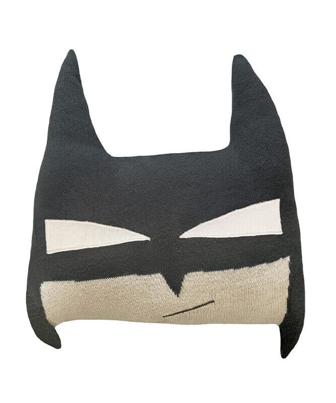 Lorena Canals Knitted Floor Cushion Batboy from Gimme the Good Stuff