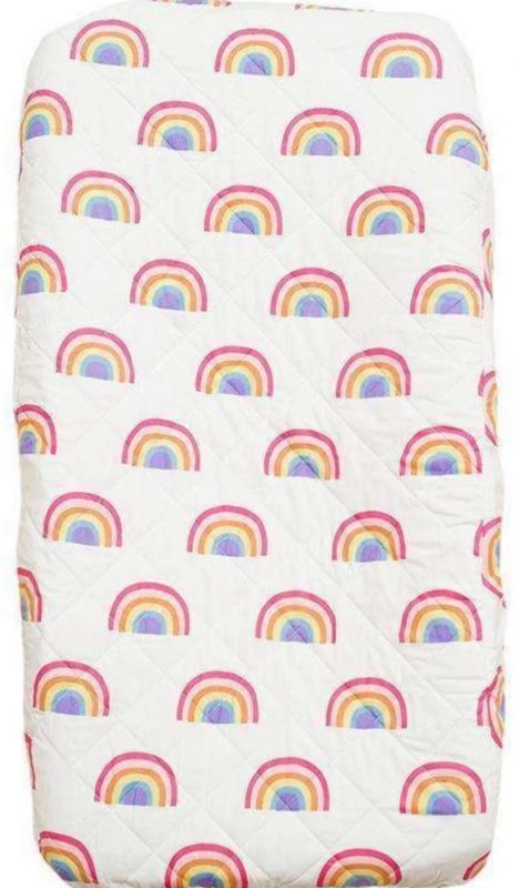 monica and andy organic changing table pad cover gimme the good stuff