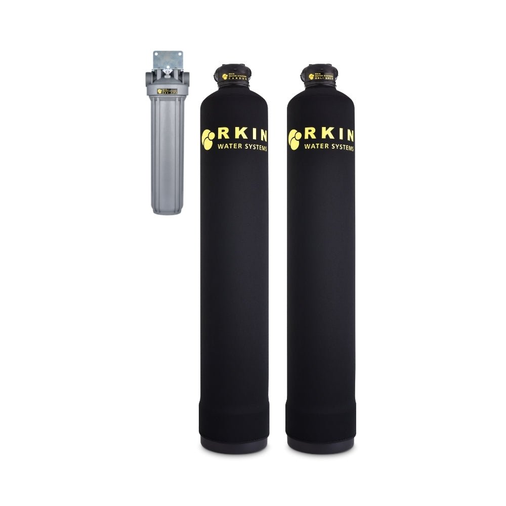OnliSoft Pro Salt-Free Water Softener and Whole House Water Filter System from RKIN