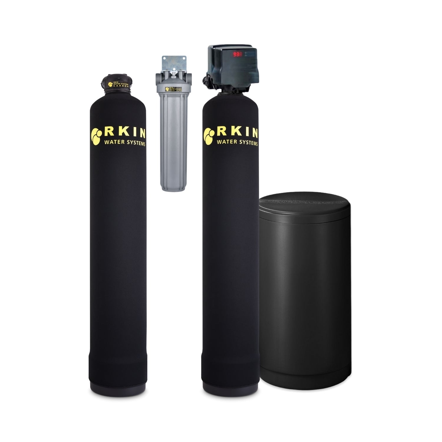 Salt Based Water Softener and Whole House Carbon Filter System from RKIN