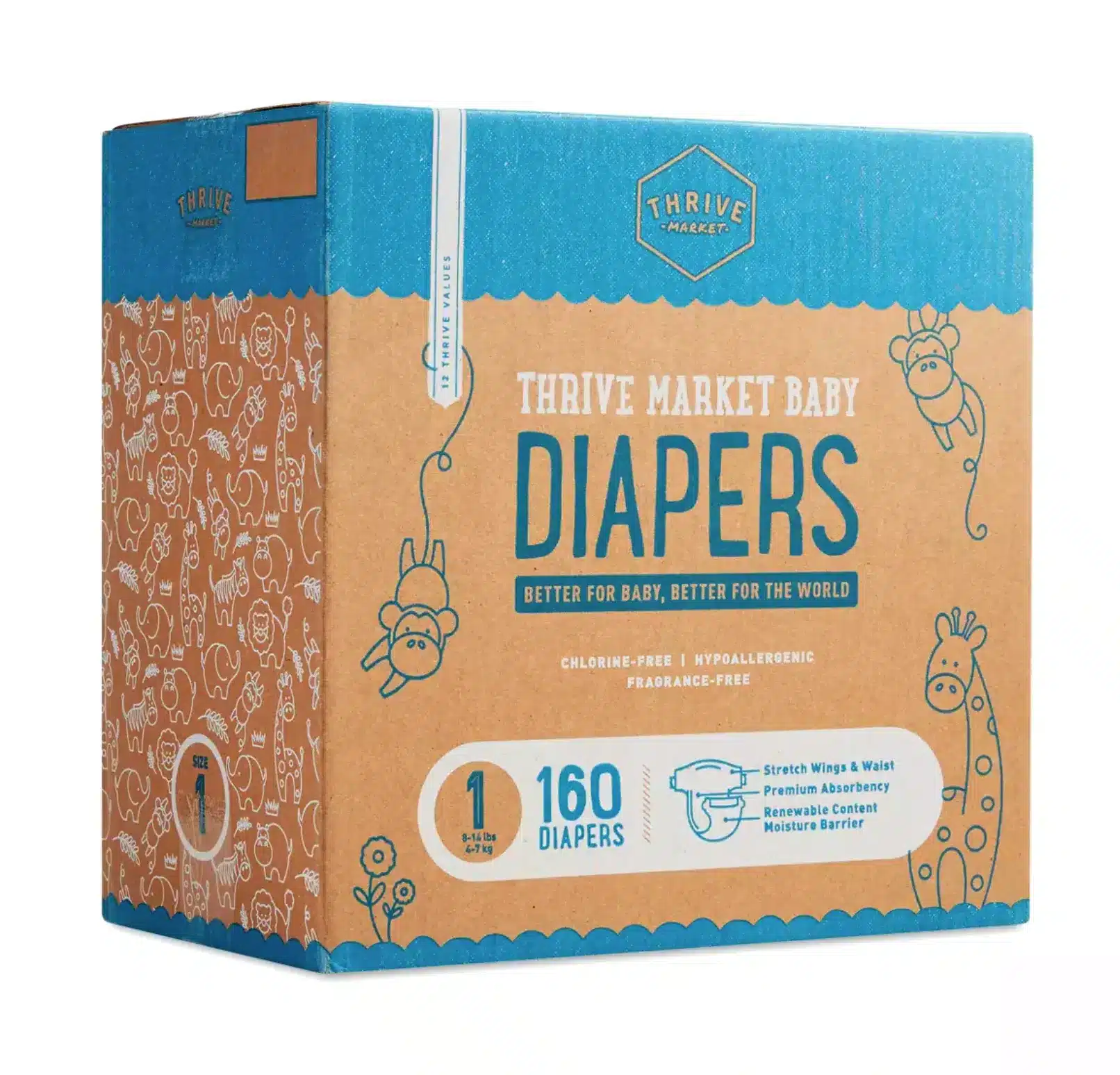 Safer & Super Cute Disposable Diapers