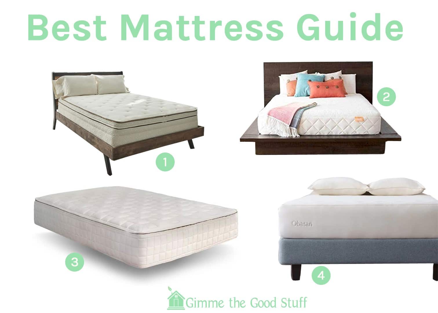 best non-toxic mattress graphic