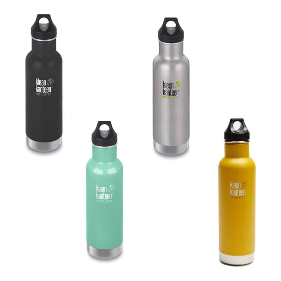 Klean Kanteen Classic Insulated Stainless Steel Water Bottle – 20 oz