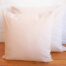 White Lotus Waterproof Organic Cotton Decorative Pillow Protector from Gimme the Good Stuff