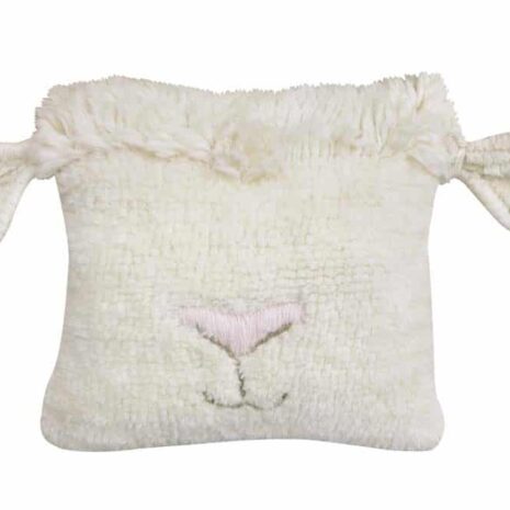 Lorena Canals Woolable Cushion Pink Nose Sheep from Gimme the Good Stuff