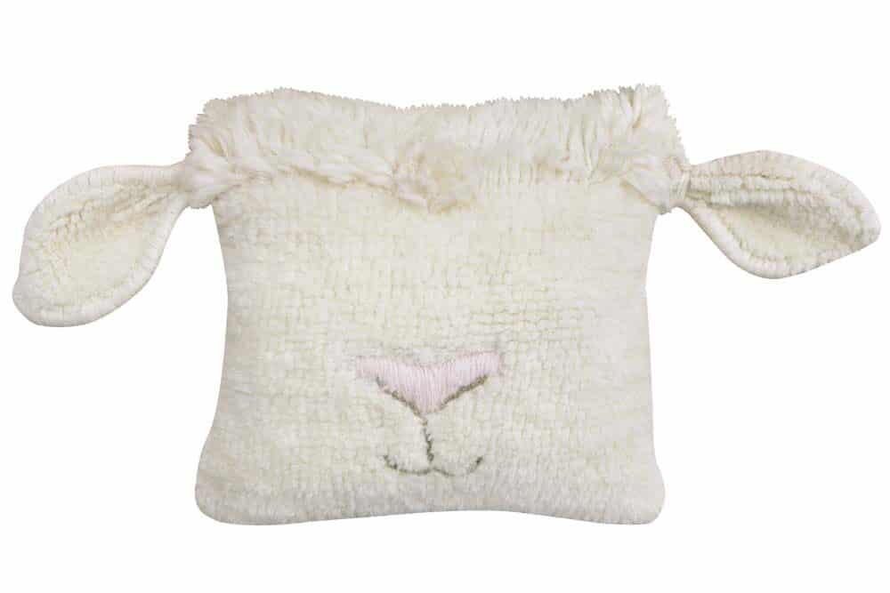 Lorena Canals Woolable Cushion Pink Nose Sheep from Gimme the Good Stuff